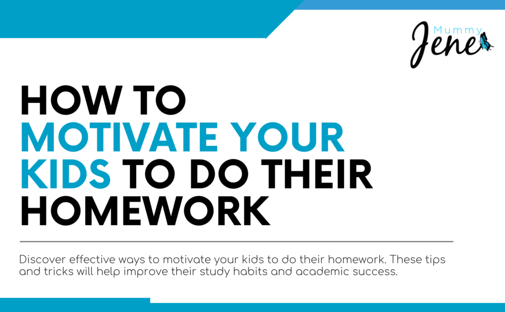 how to motivate someone to do their homework